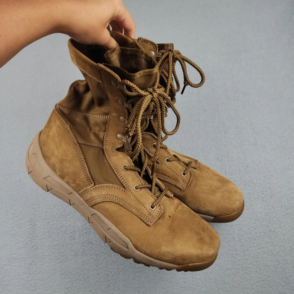 Rothco V-MAX Boots Mens Size 14R Brown Suede Lightweight Tactical Combat Army